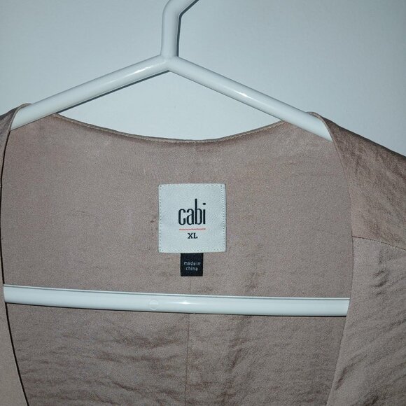 Cabi blouse rose color / sleeveless button up in fawn - dusty rose - Picture 3 of 3